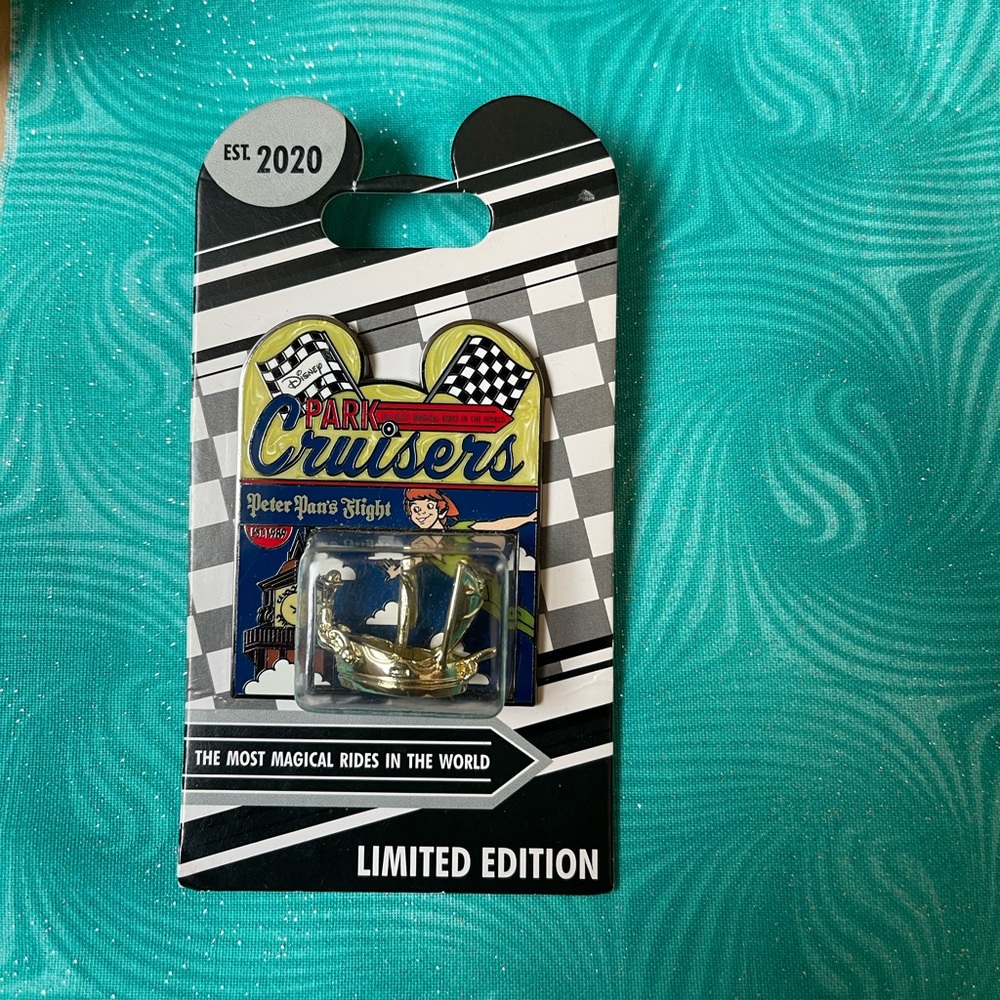 Peter Pan park cruiser Disney pin